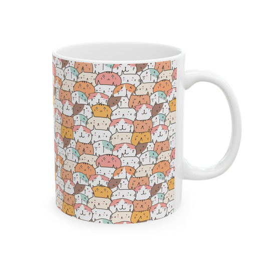 Cat Print Ceramic Mug - Collection 2