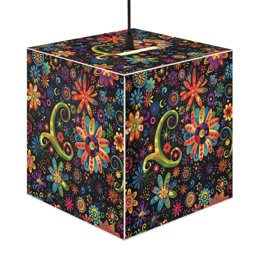 'Hippie' Seamless Patterns Relaxing Cube Light - Collection 1