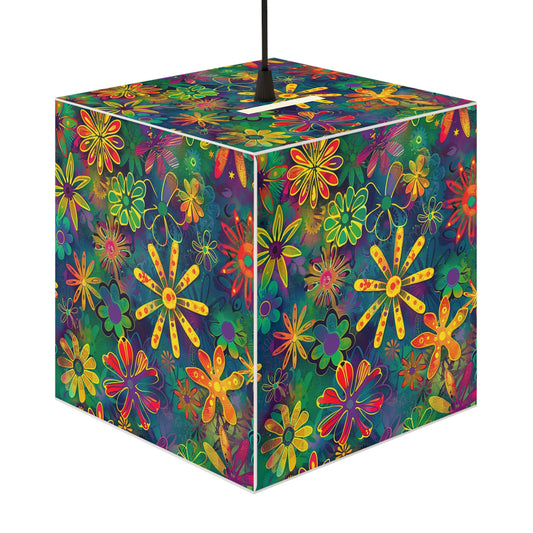 'Hippie' Seamless Patterns Relaxing Cube Light - Collection 3