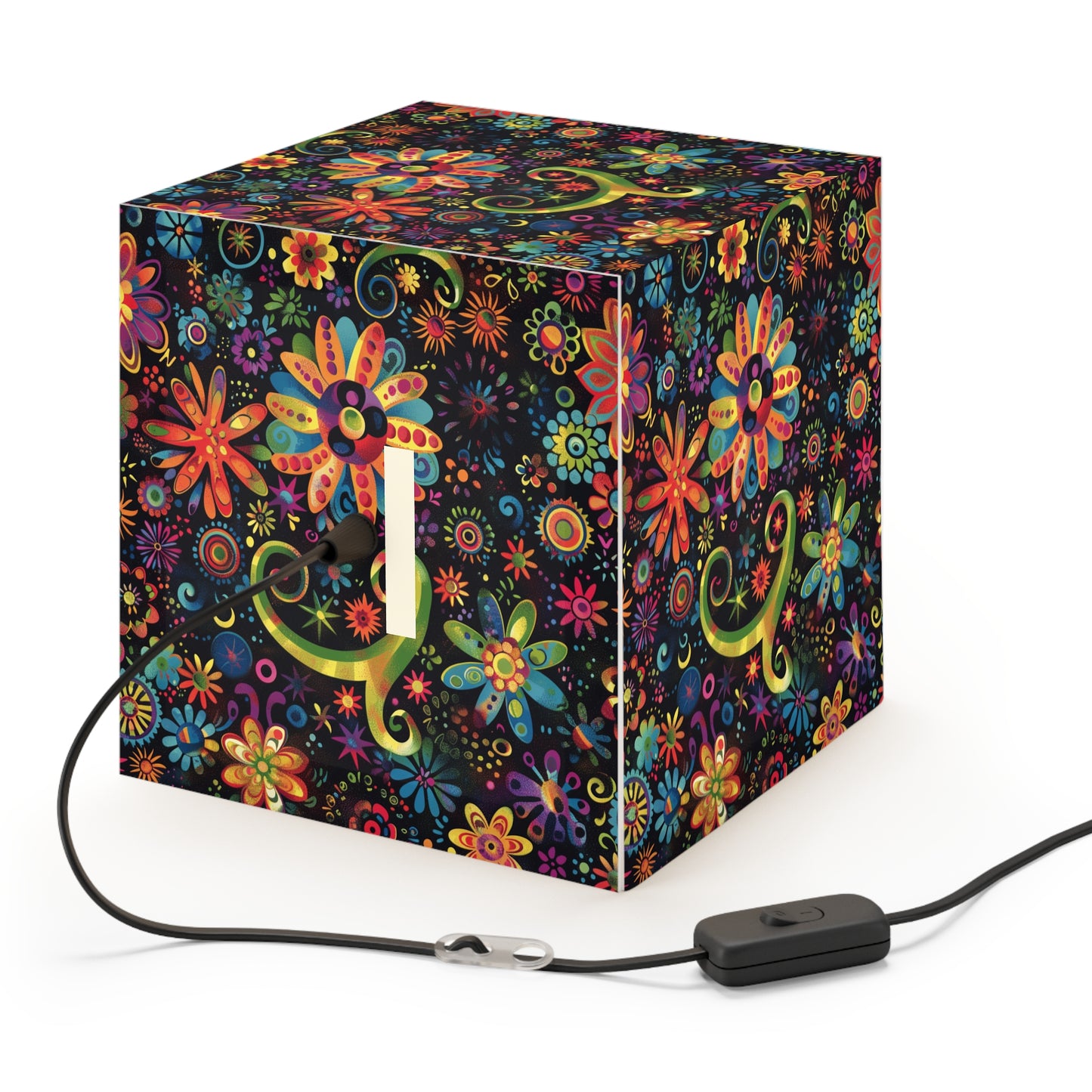 'Hippie' Seamless Patterns Relaxing Cube Light - Collection 1